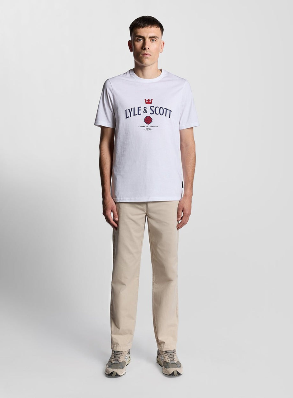 LYLE & SCOTT Drawstring Tapered Chino Cove