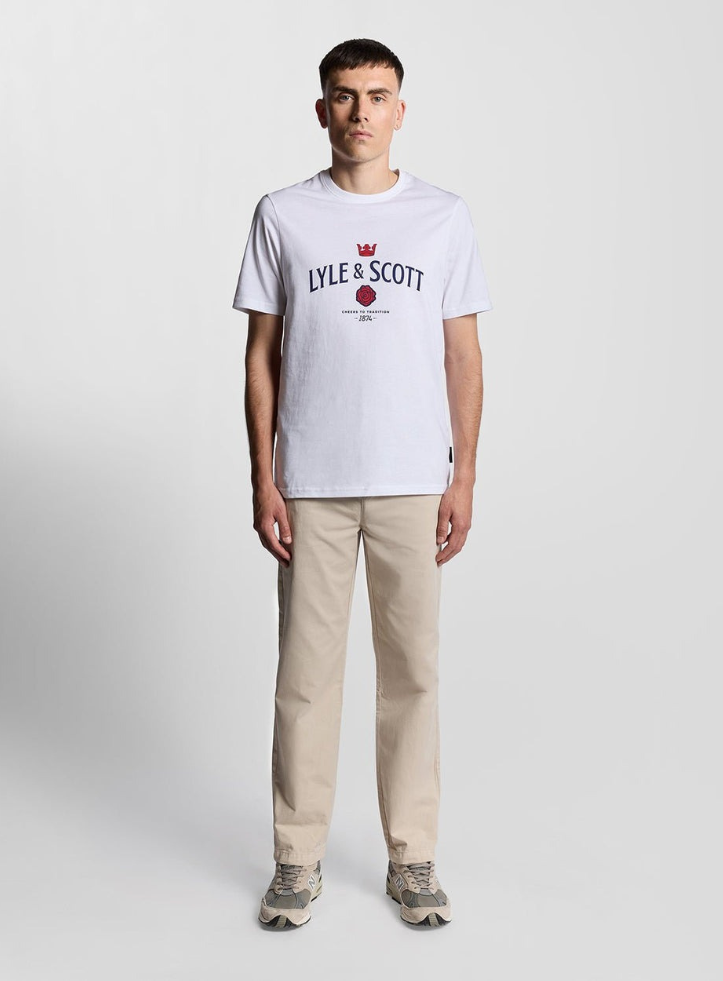 LYLE & SCOTT Drawstring Tapered Chino Cove