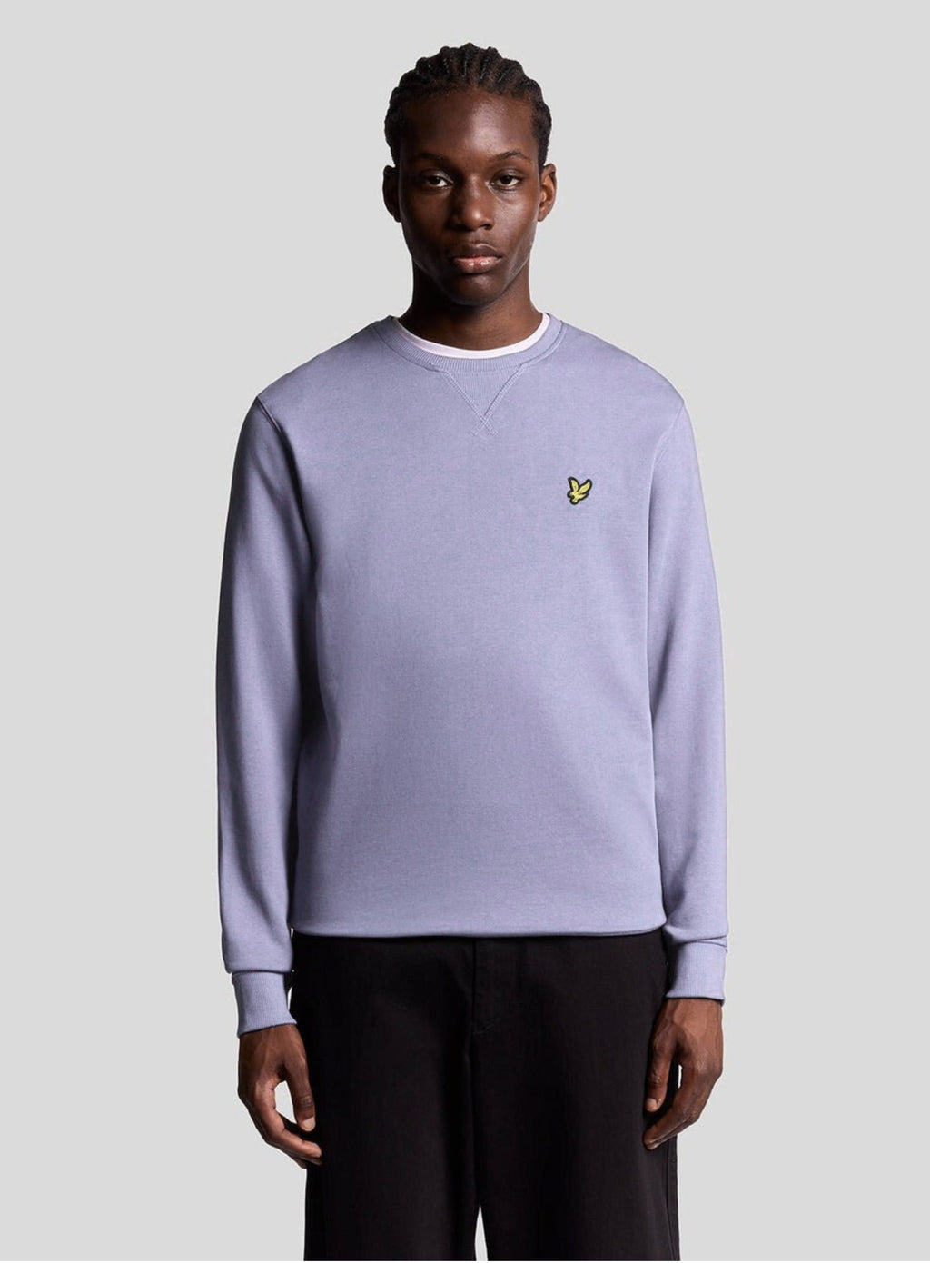 LYLE & SCOTT Cotton Crew Neck Sweatshirt Opal Blue