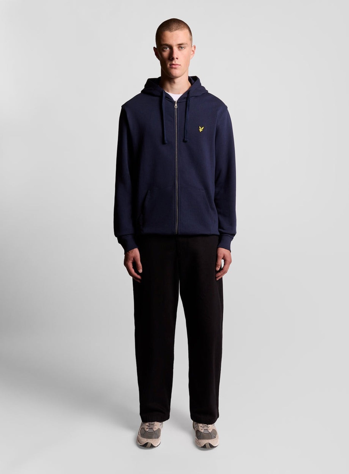 LYLE & SCOTT Zip Through Hoodie Navy
