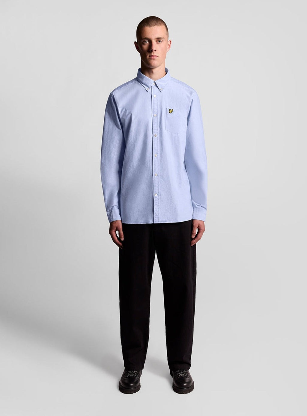 LYLE & SCOTT Plain Oxford Shirt Riviera