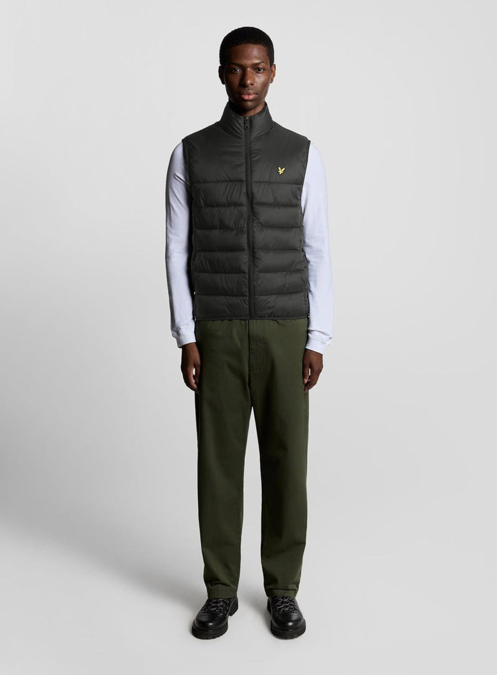 LYLE & SCOTT Wadded Gilet Jet Black