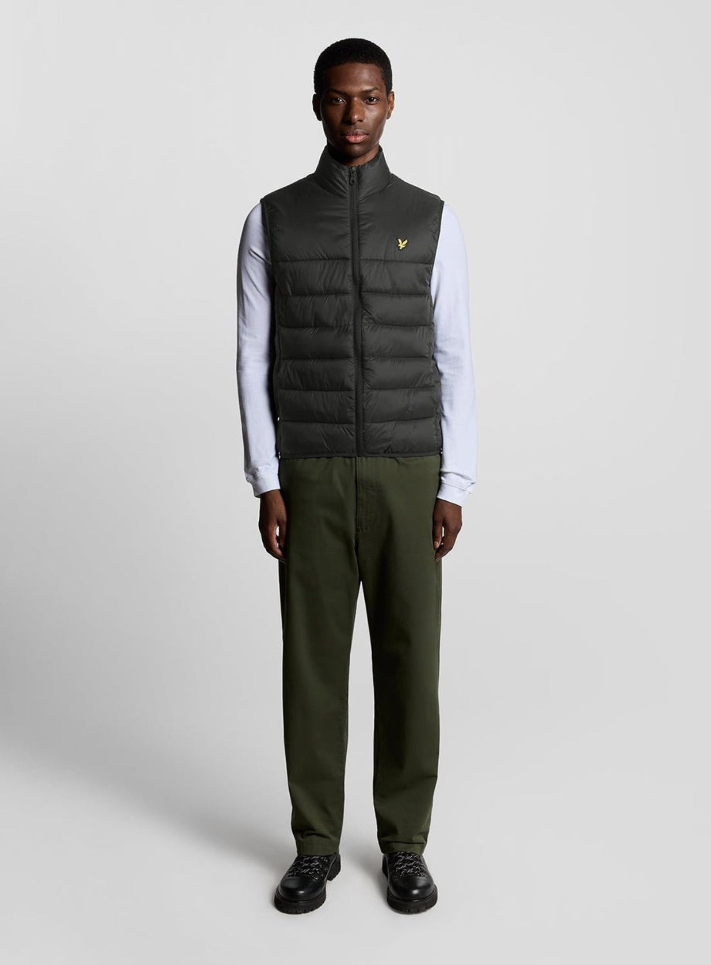 LYLE & SCOTT Wadded Gilet Jet Black