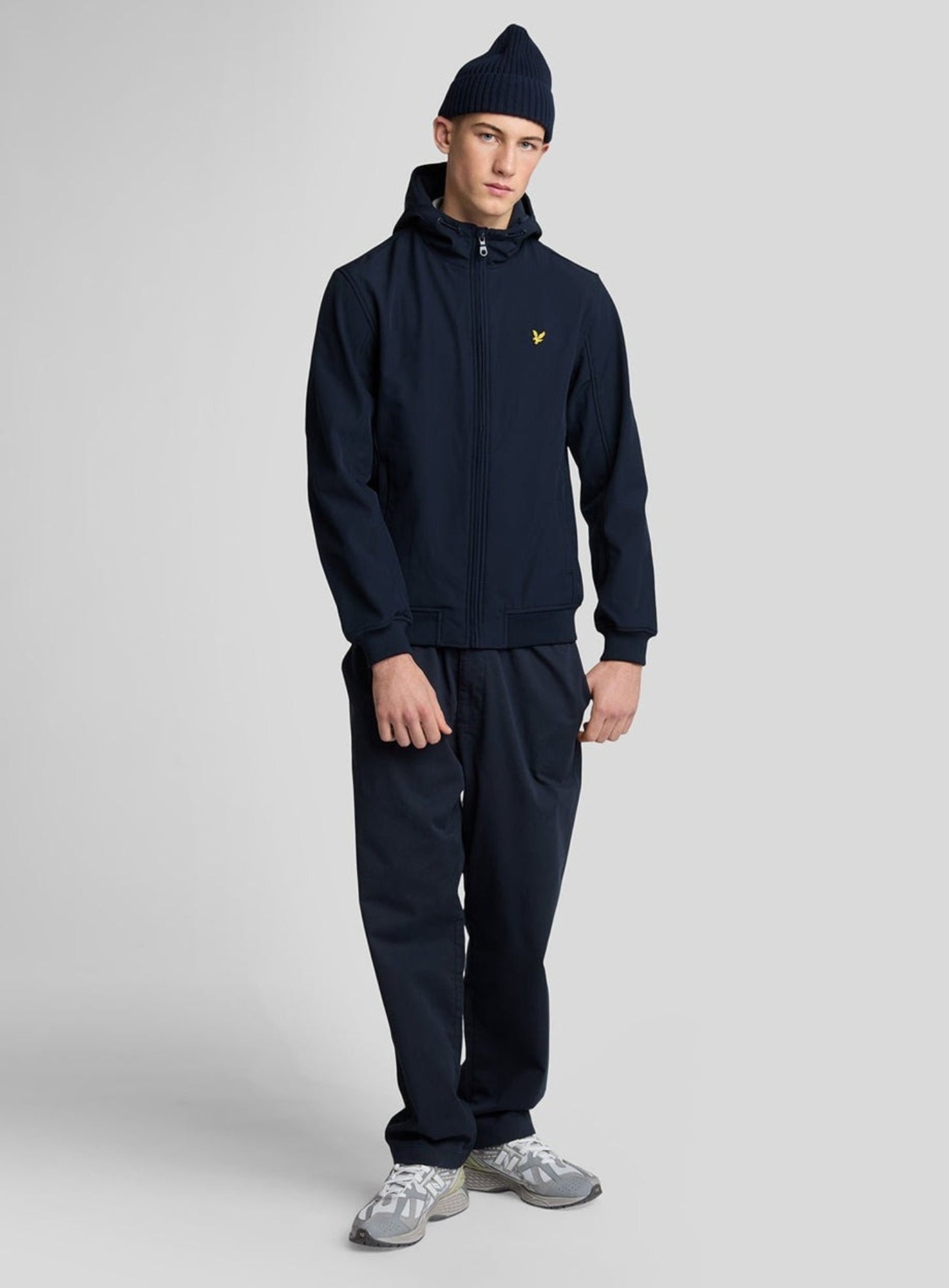 LYLE & SCOTT Fleece Back Softshell Dark Navy