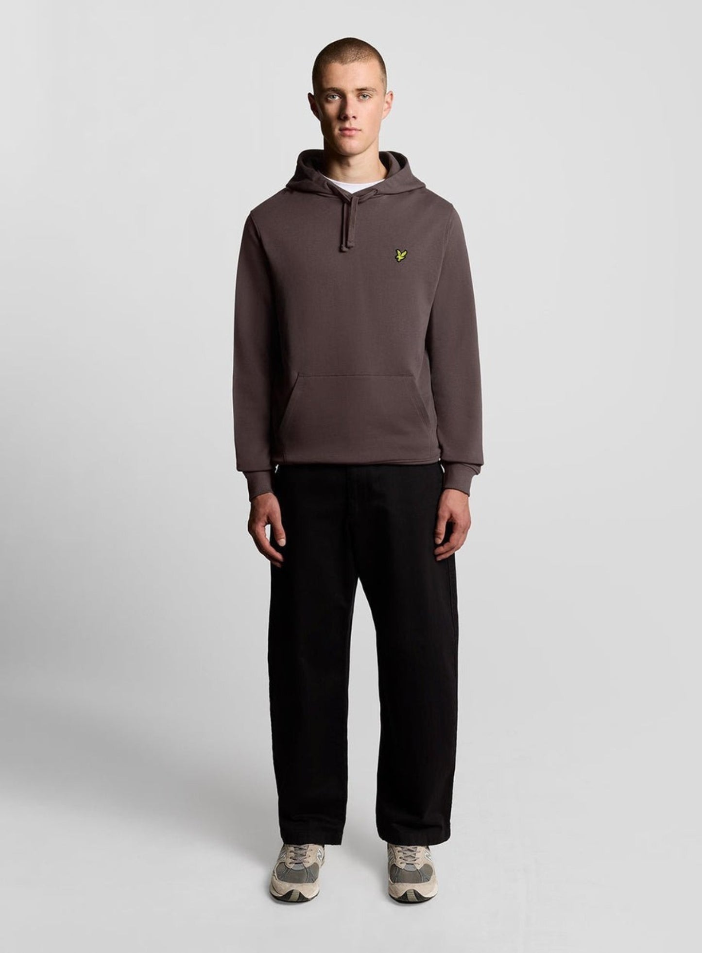 LYLE & SCOTT Pullover Hoodie Espresso