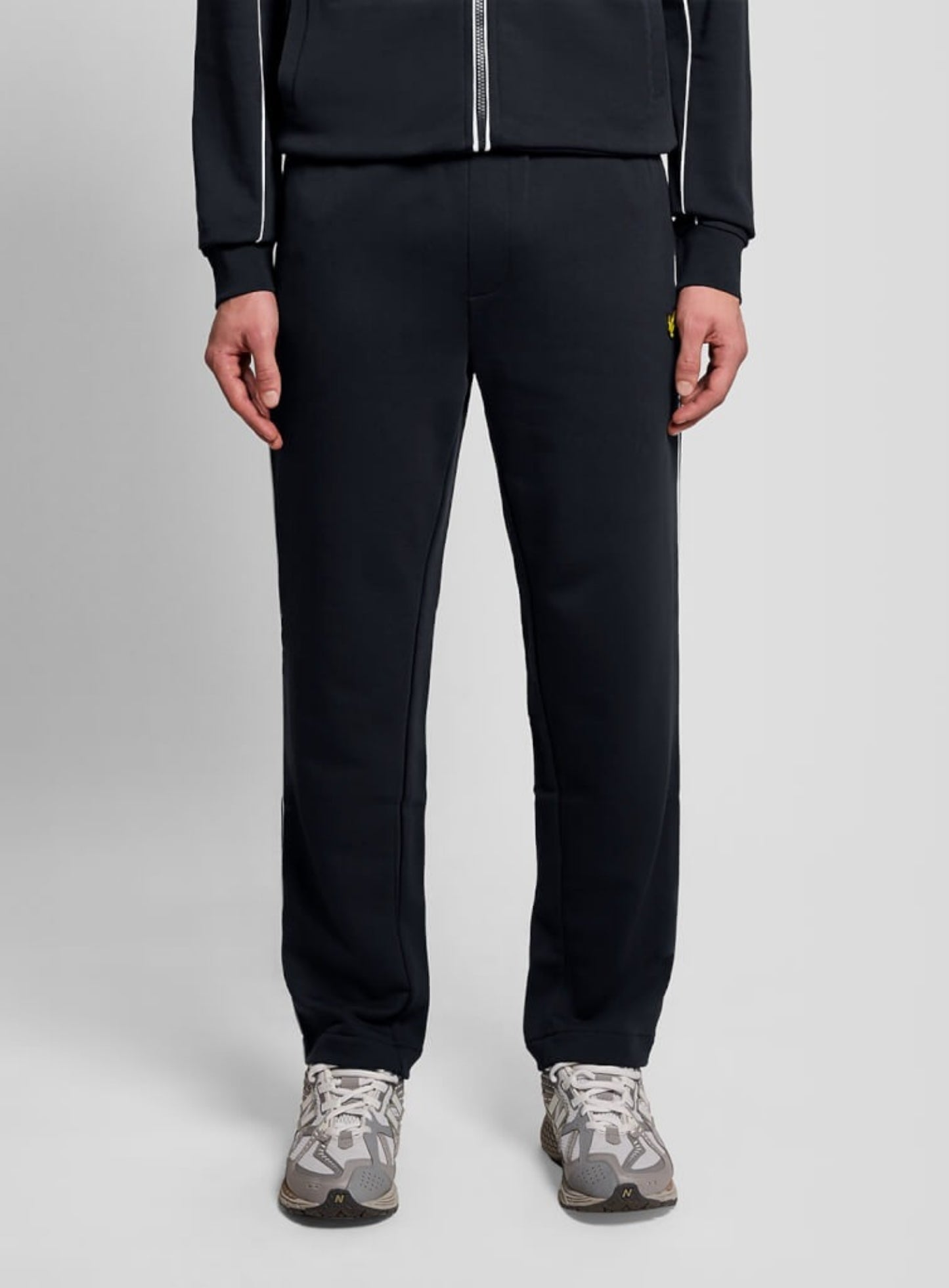 LYLE & SCOTT Piped Straight Leg Track Bottoms Dark Navy