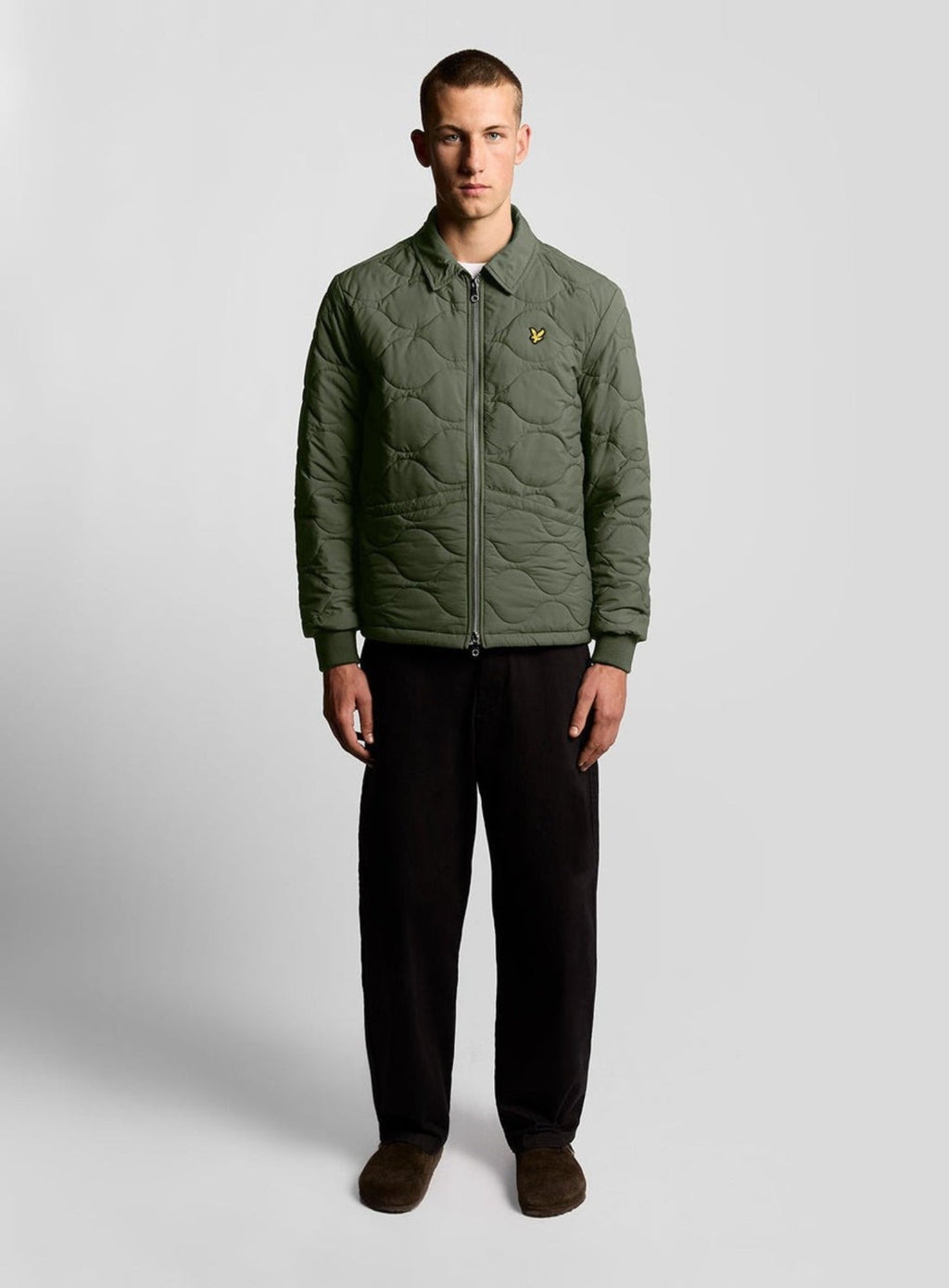 LYLE & SCOTT Quilted Ripstop Jacket Deep Depths