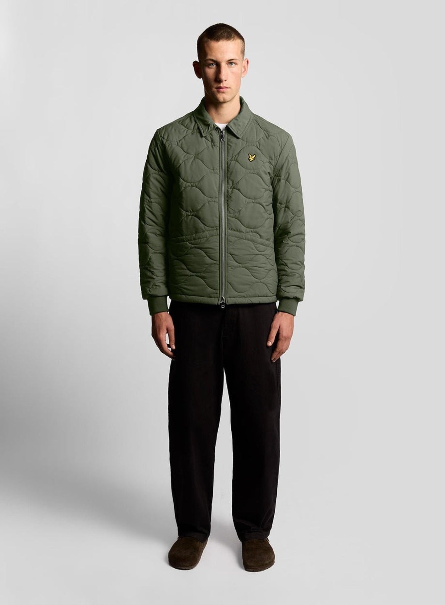LYLE & SCOTT Quilted Ripstop Jacket Deep Depths