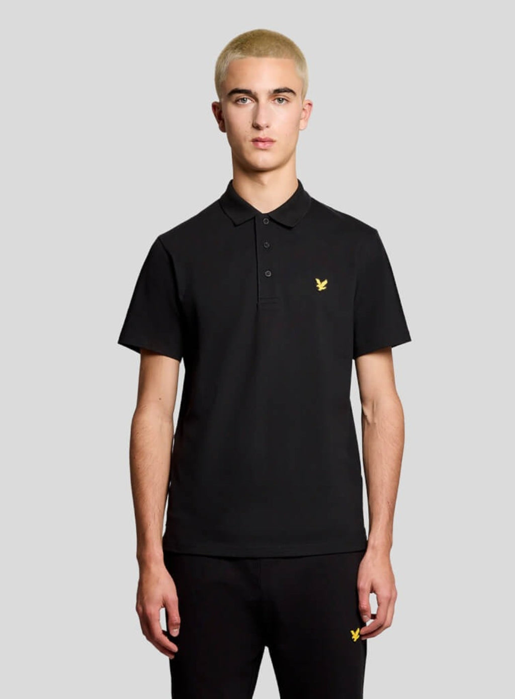 LYLE & SCOTT Sports Core Polo Jet Black