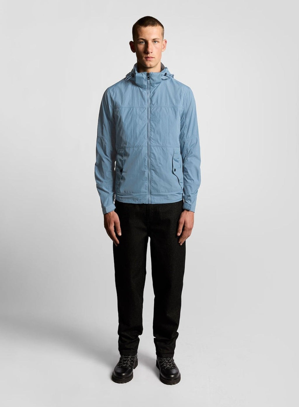 LYLE & SCOTT Water Resistant Packaway Jacket Ocean Sky