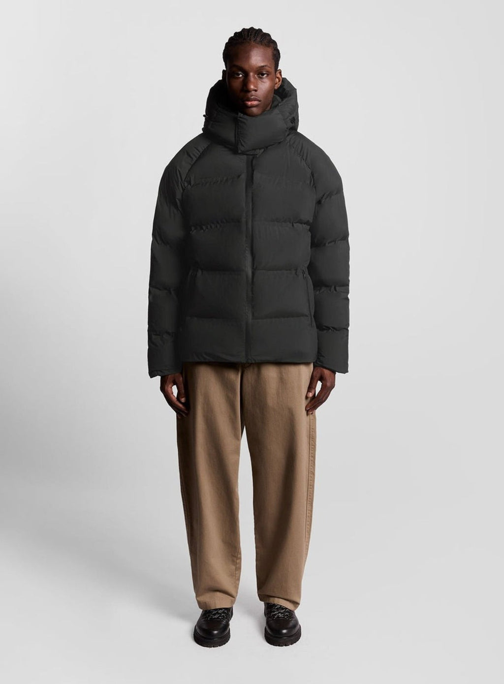 LYLE & SCOTT Welded Puffer Jacket Jet Black