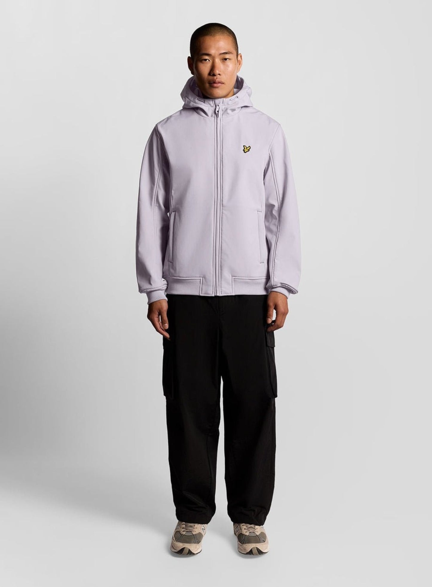 LYLE & SCOTT Fleece Lined Softshell Jacket Ash Lilac