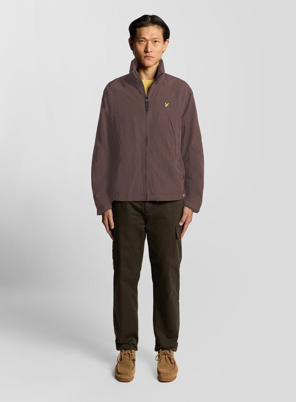 LYLE & SCOTT Fold Away Hood Jacket Espresso