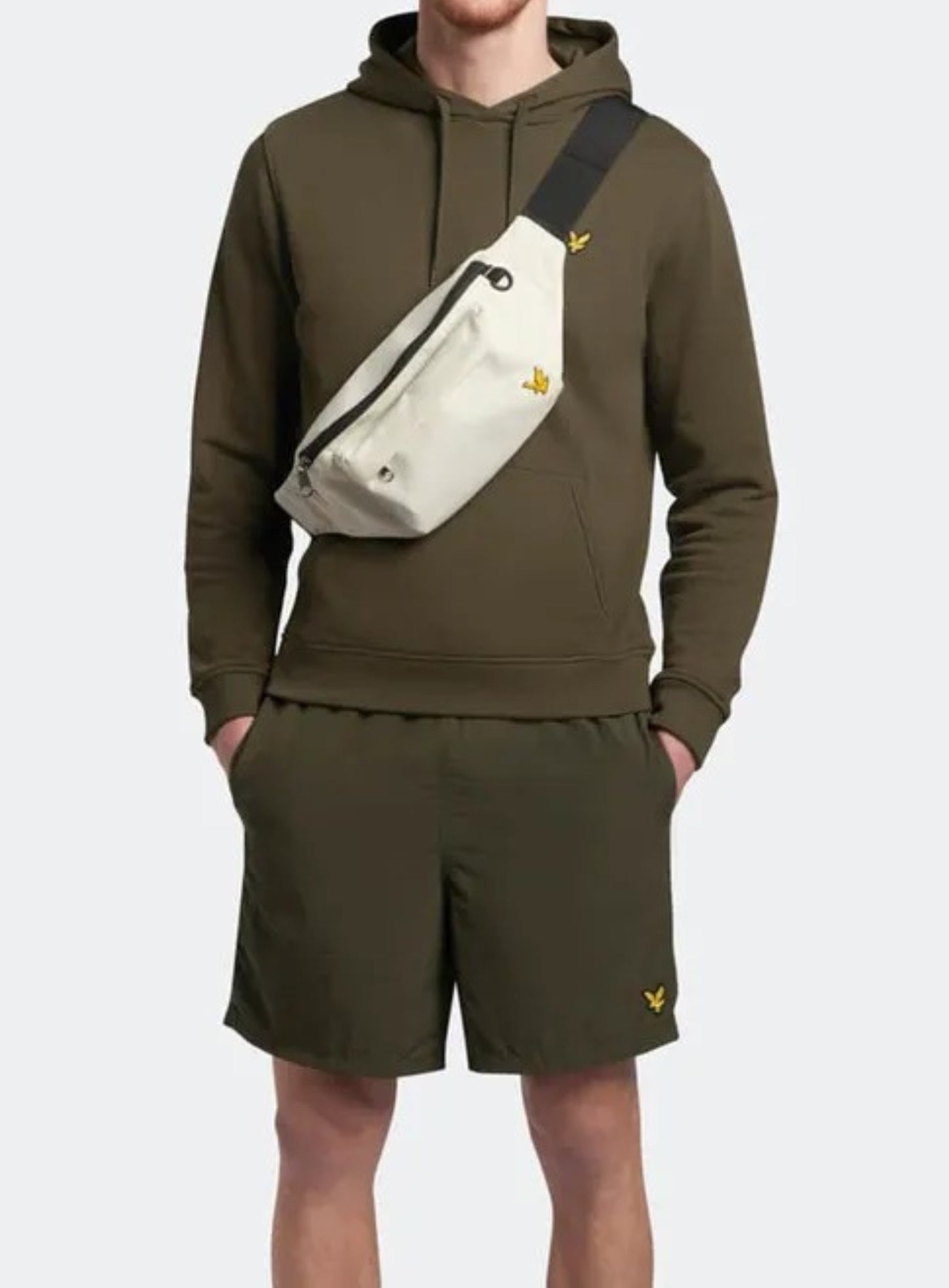 LYLE & SCOTT Pullover Hoodie Olive