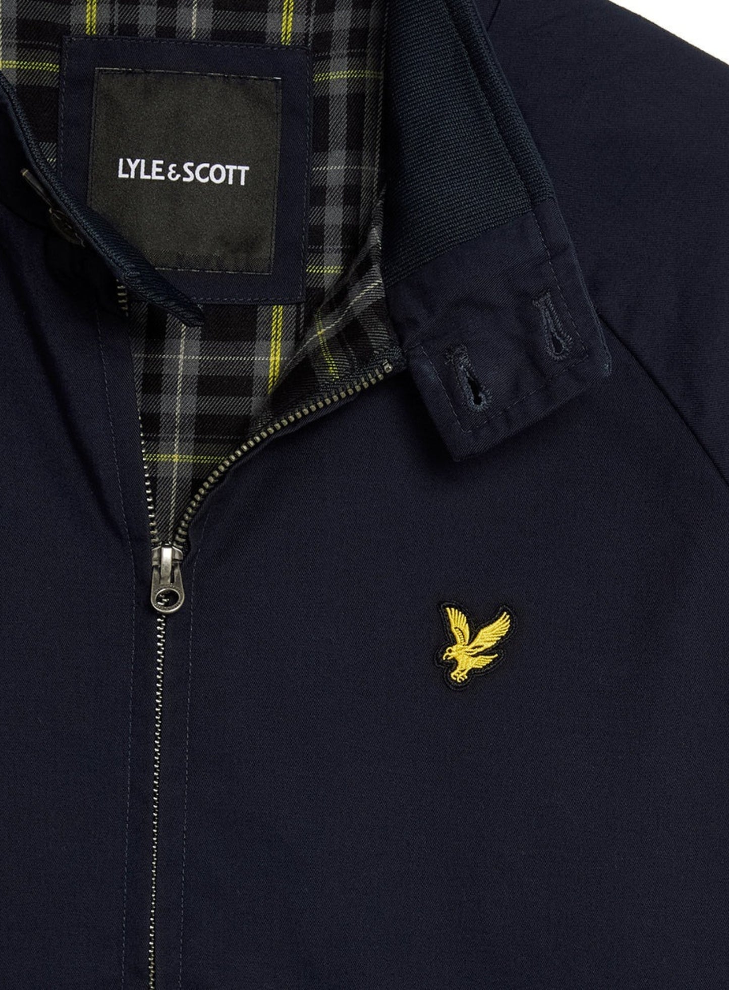 LYLE & SCOTT Cotton Harrington Jacket Dark Navy