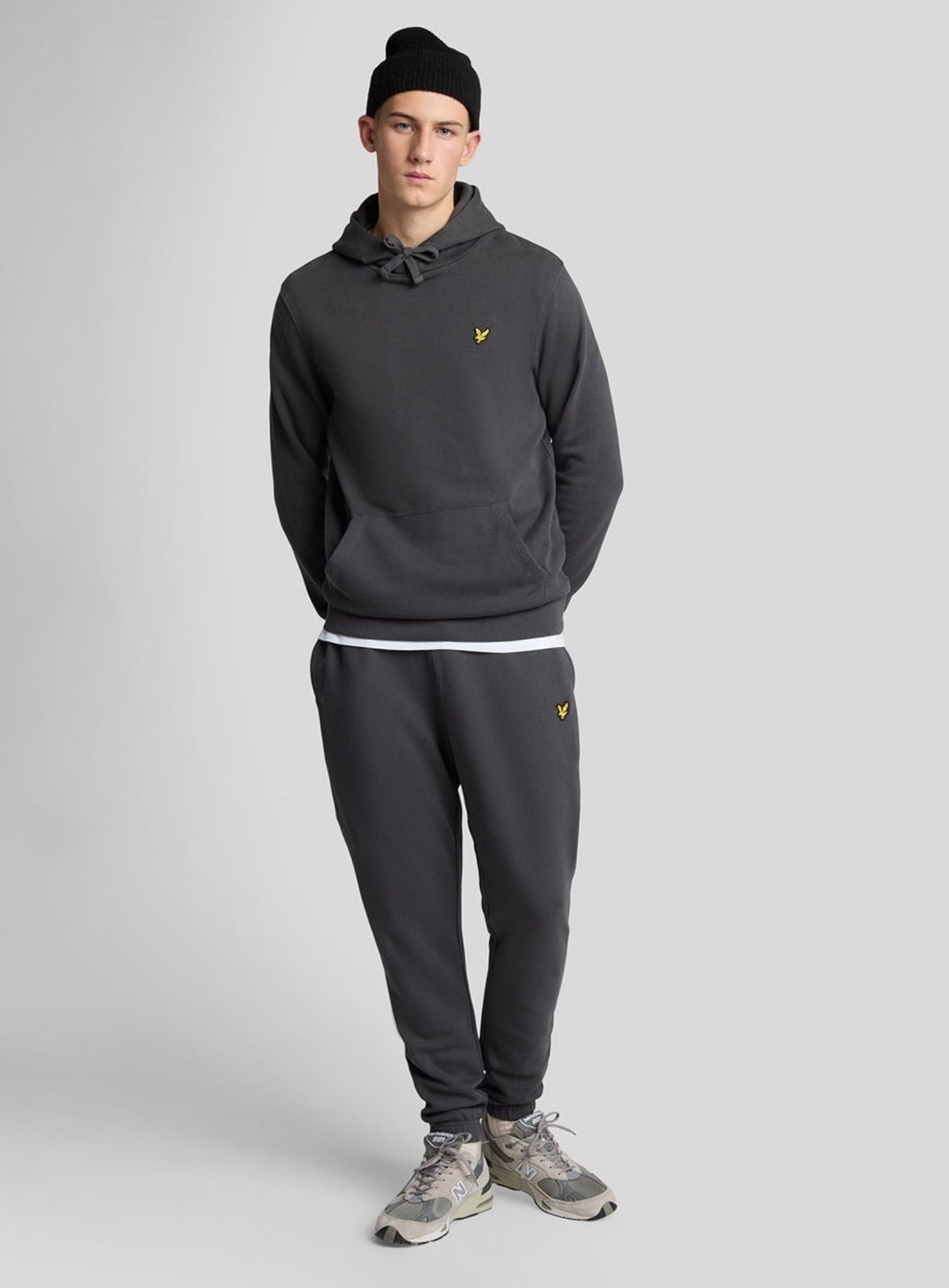 LYLE & SCOTT Slim Sweat Pant Gunmetal