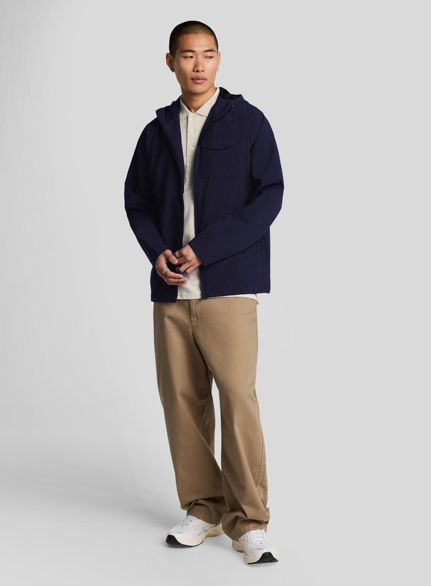 LYLE & SCOTT Hooded Transitional Jacket Dark Navy