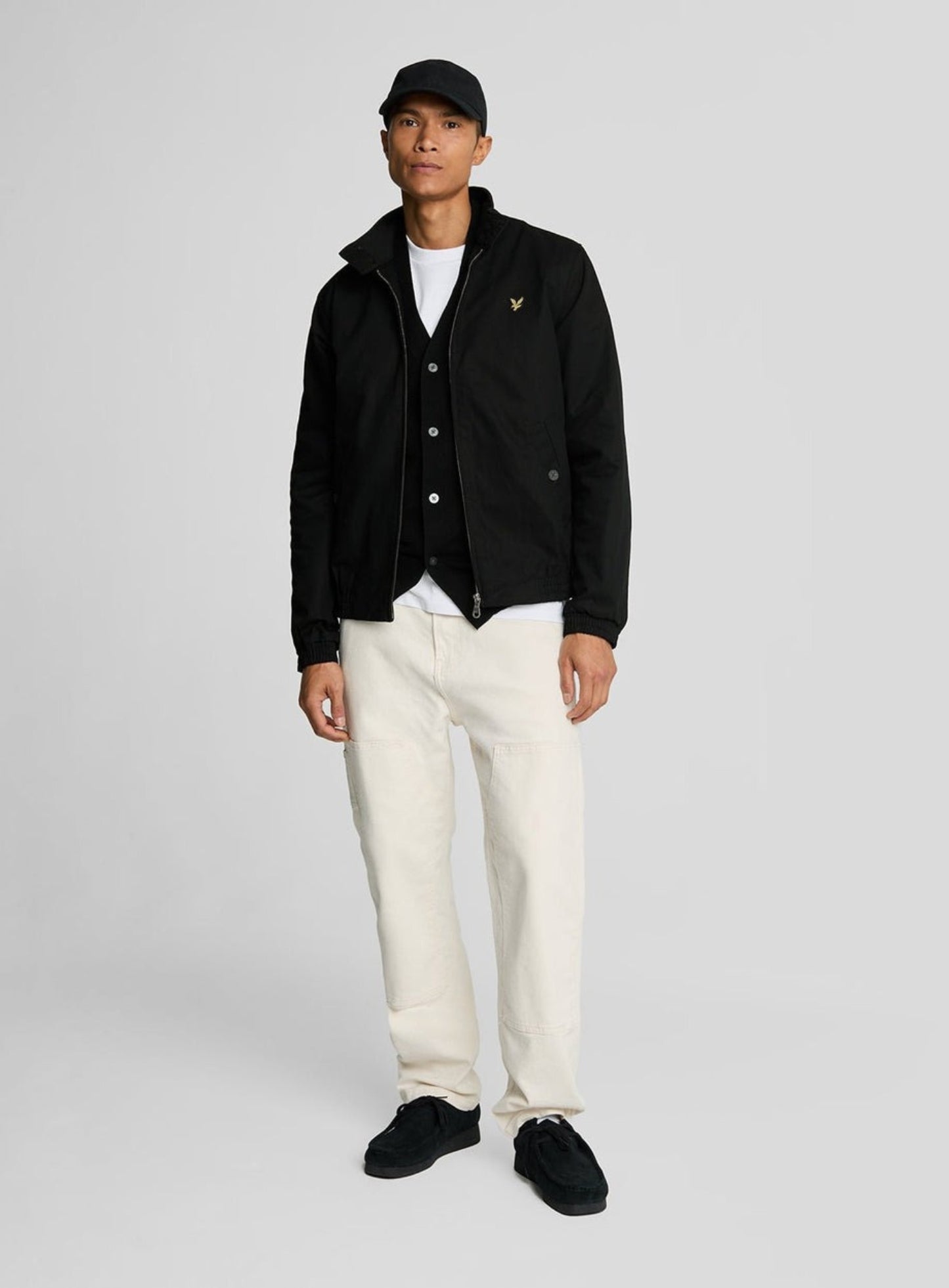 LYLE & SCOTT Harrington Jacket Jet Black