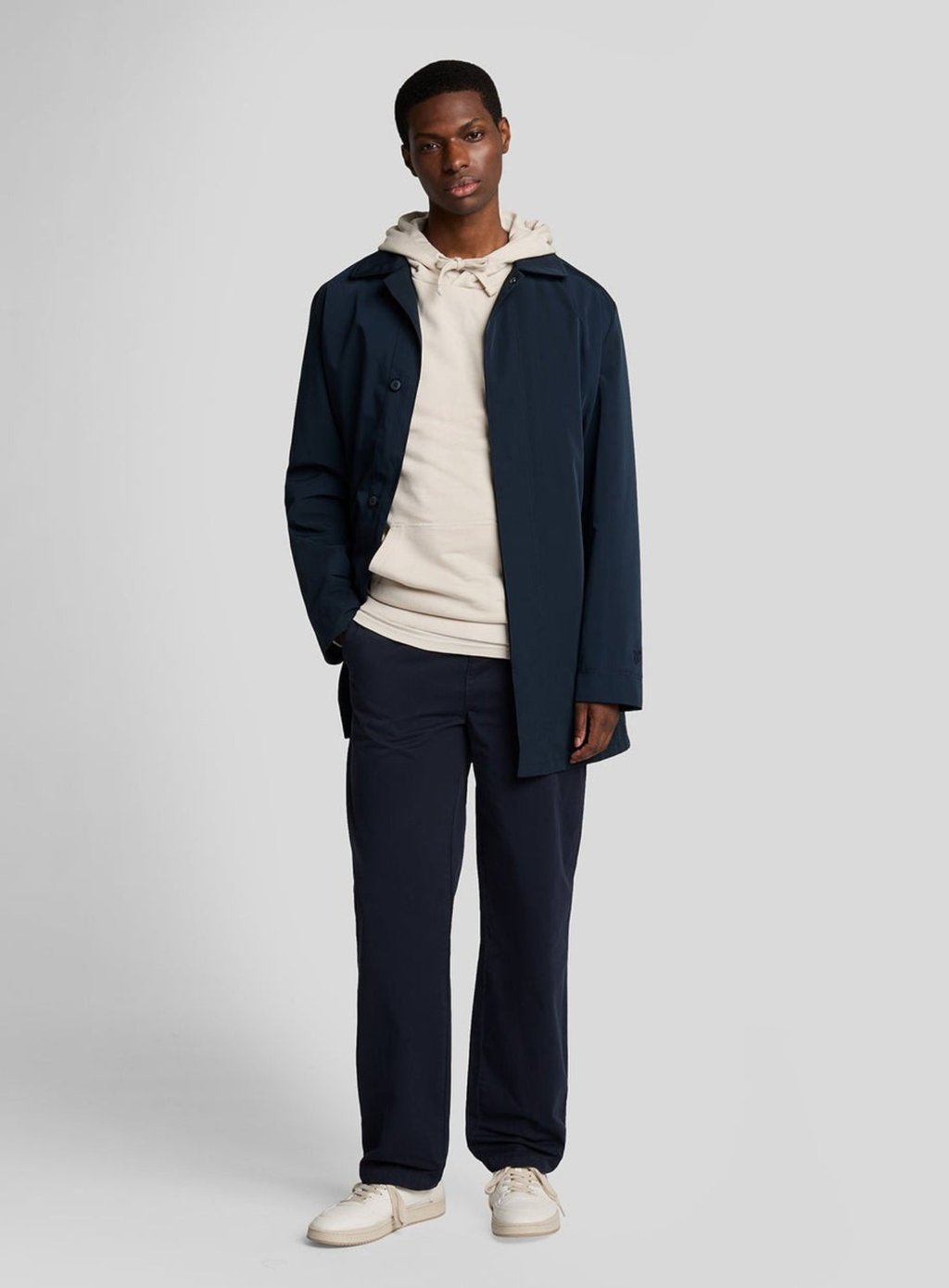 LYLE & SCOTT Drawstring Tapered Chino Dark Navy