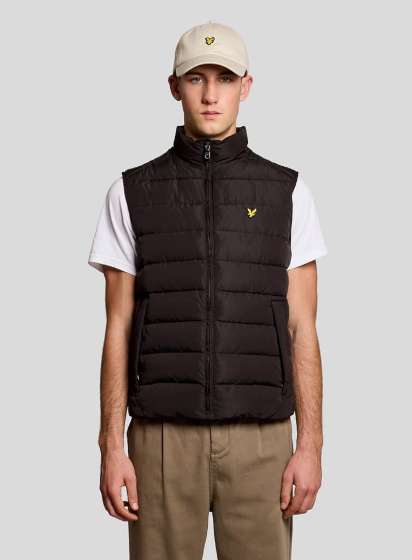 LYLE & SCOTT Quilted Gilet Jet Black