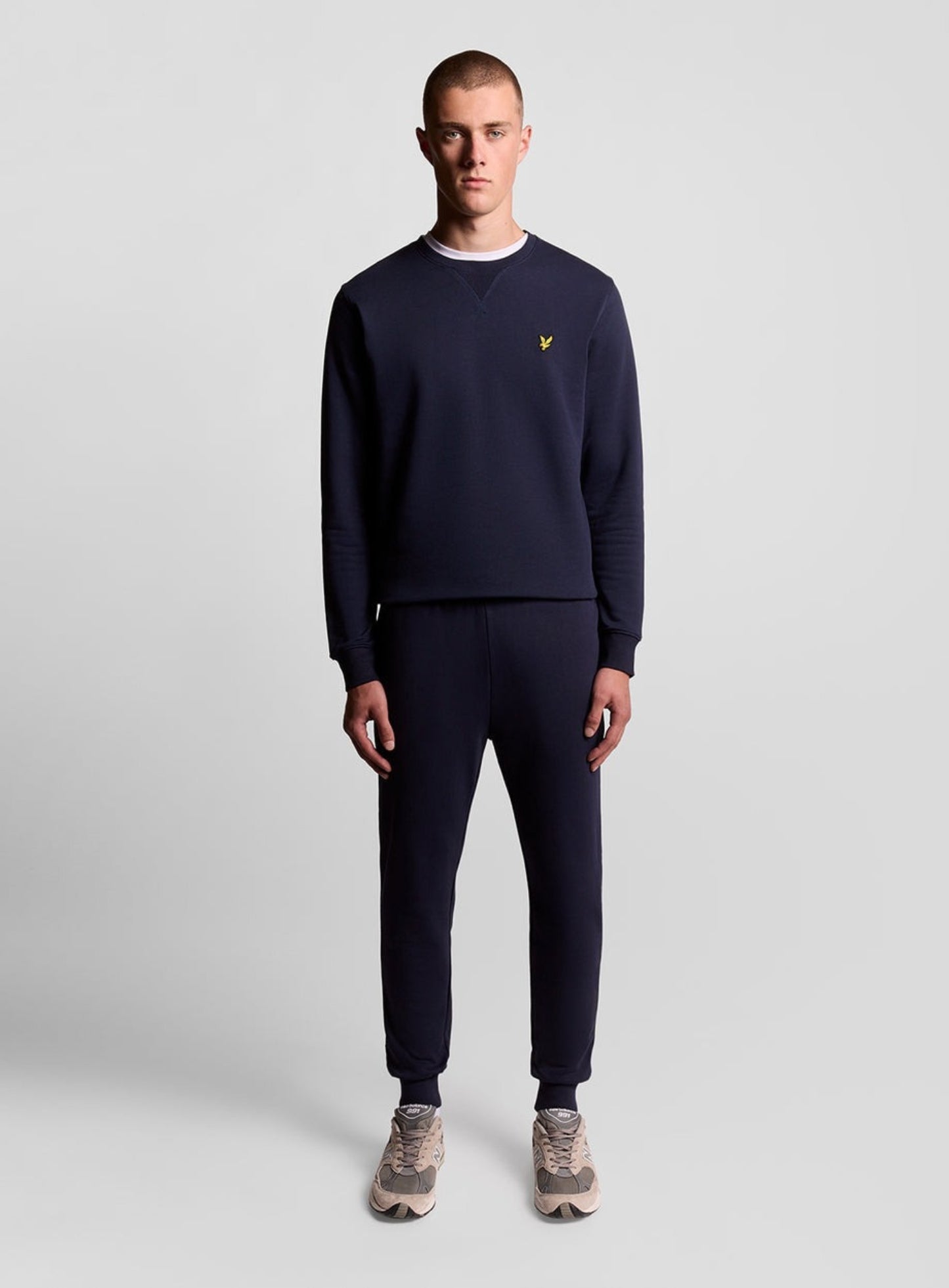 LYLE & SCOTT Crew Neck Sweatshirt Navy