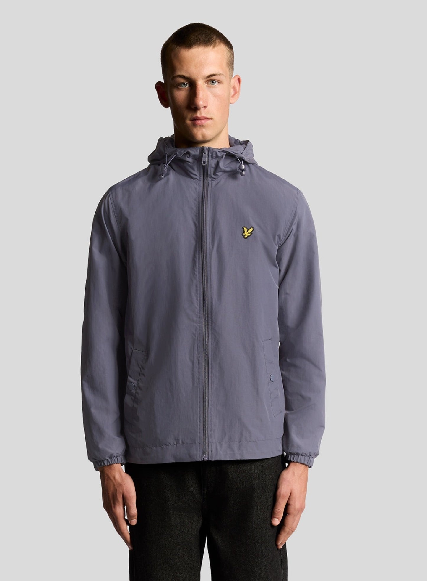 LYLE & SCOTT Zip Through Hooded Jacket Graystone