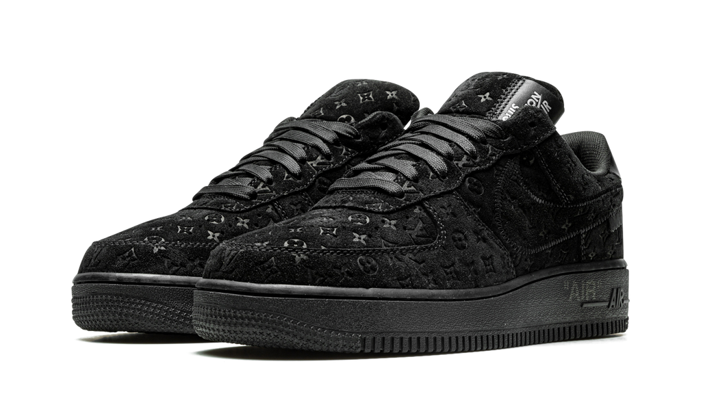 Louis Vuitton Air Force 1 Low "Virgil Abloh - BLACK/BLACK" 1A9VD6
