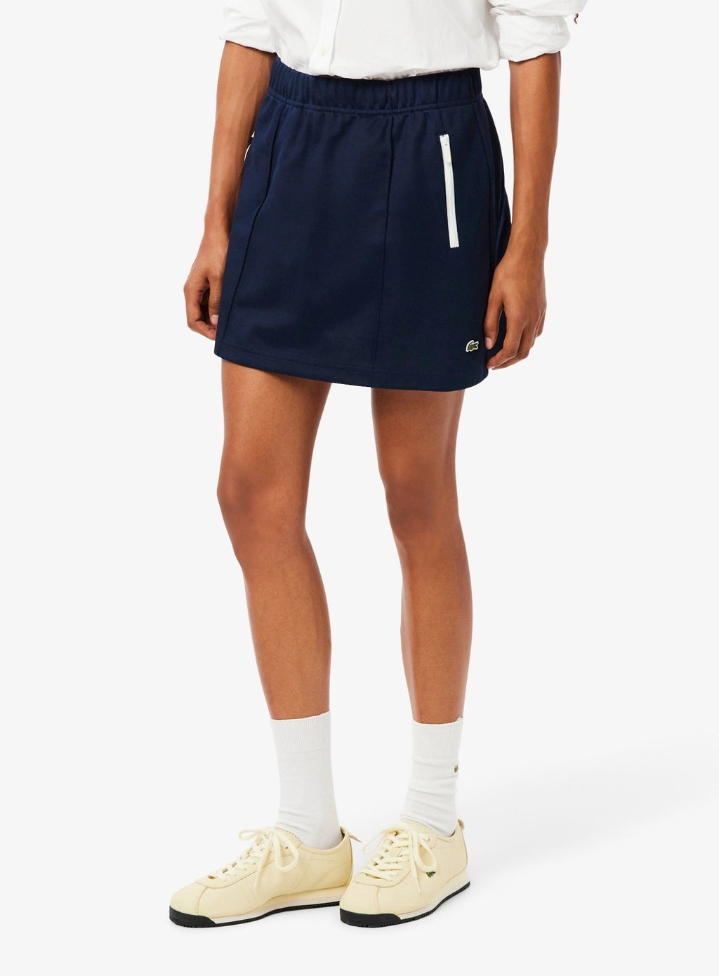 LACOSTE WOMEN Short Pocket Detail Skirt Midnight Blue
