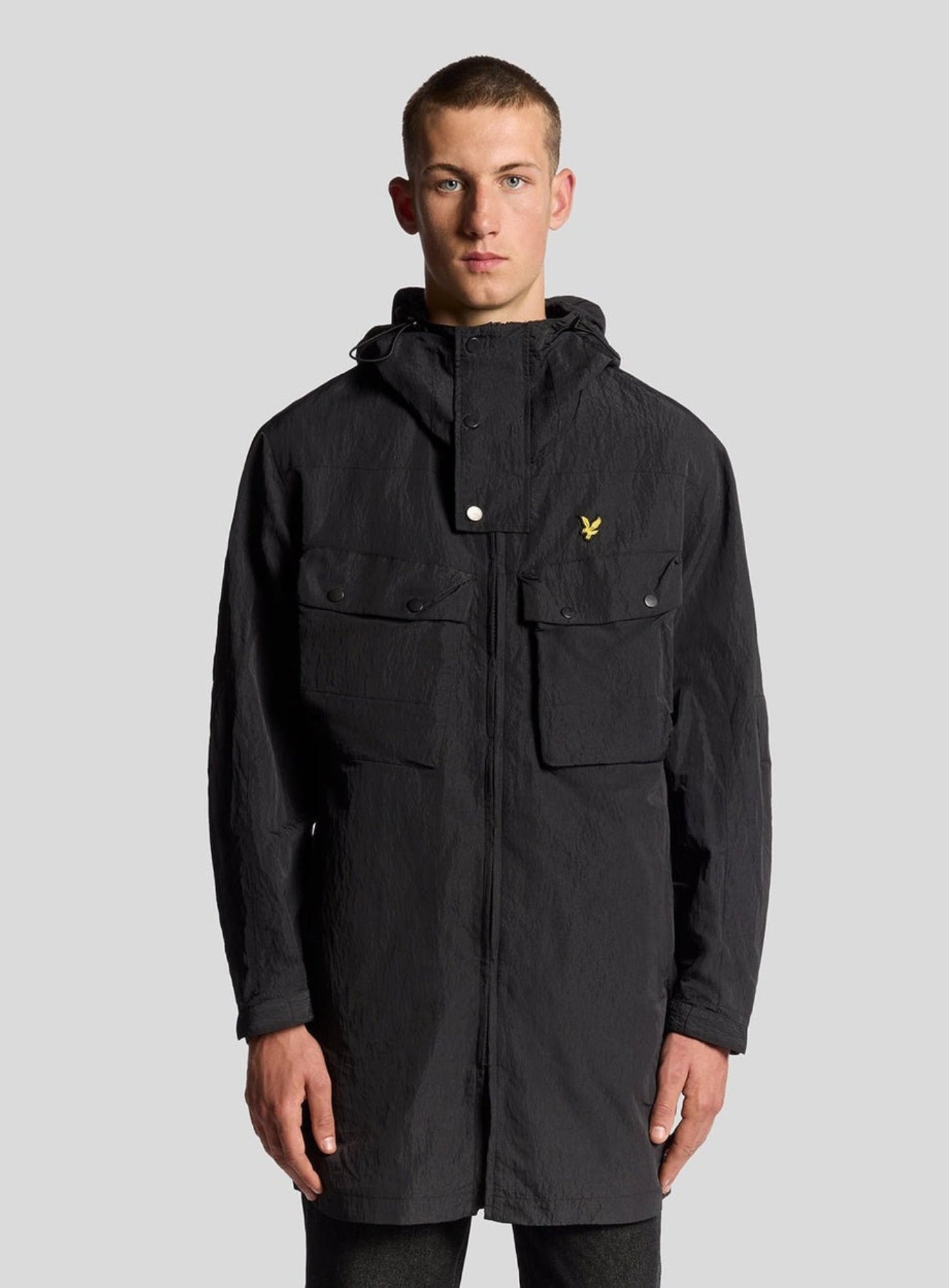 LYLE & SCOTT Water Resistant Guard Parka Black Ice