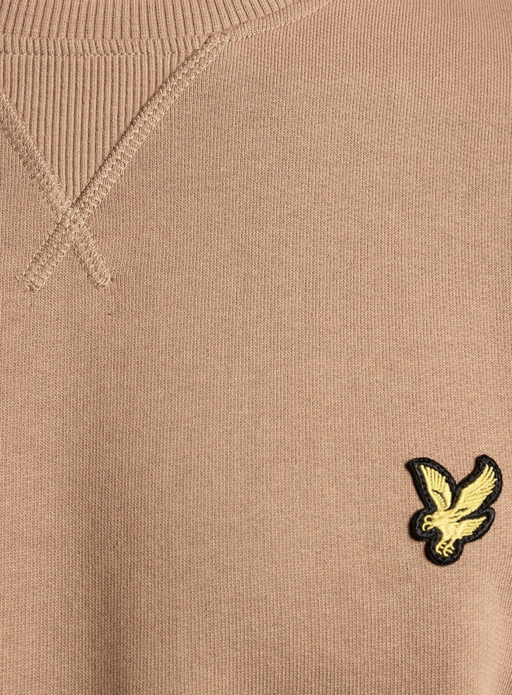 LYLE & SCOTT Cotton Crew Neck Sweatshirt Barley