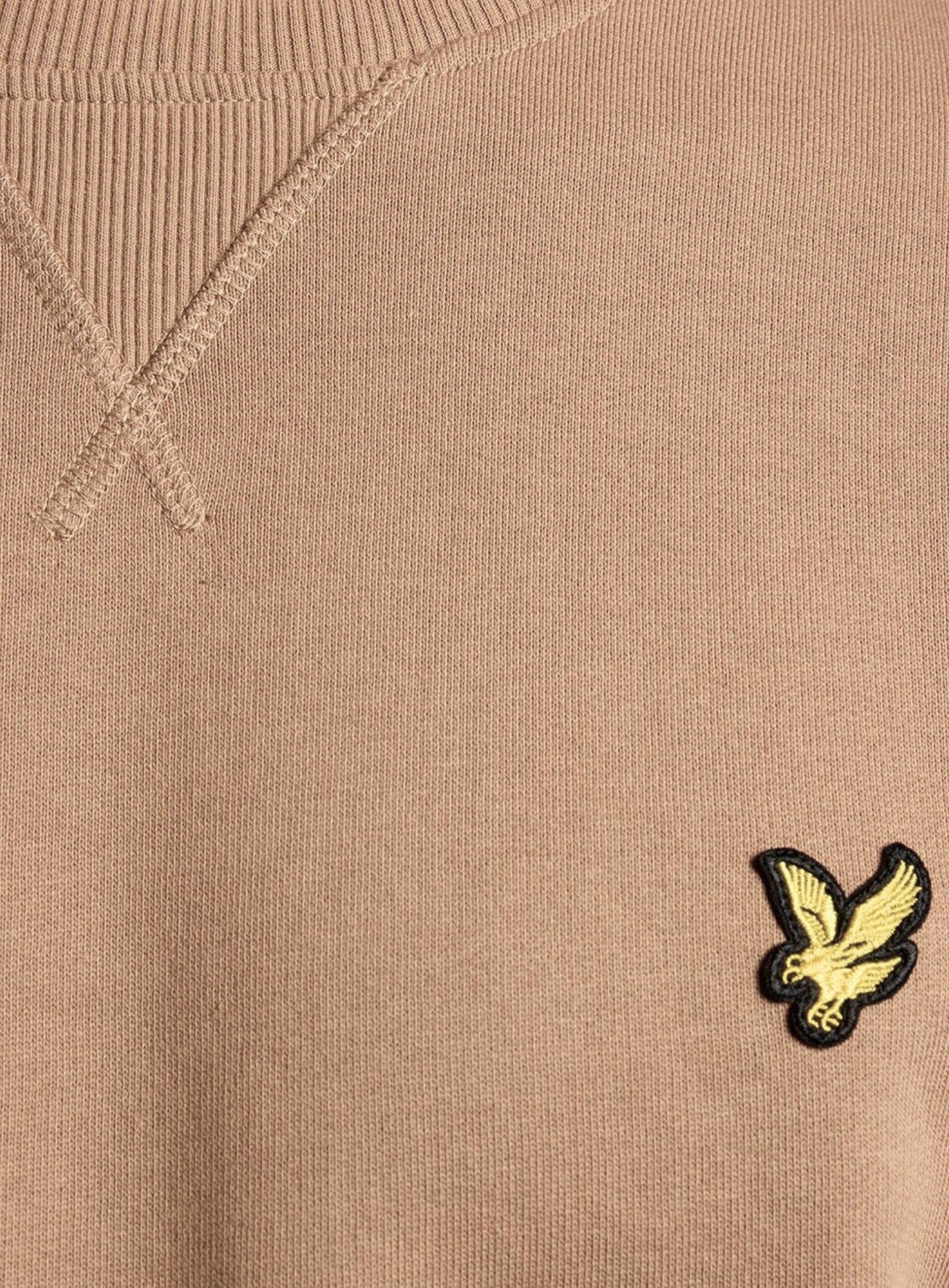 LYLE & SCOTT Cotton Crew Neck Sweatshirt Barley