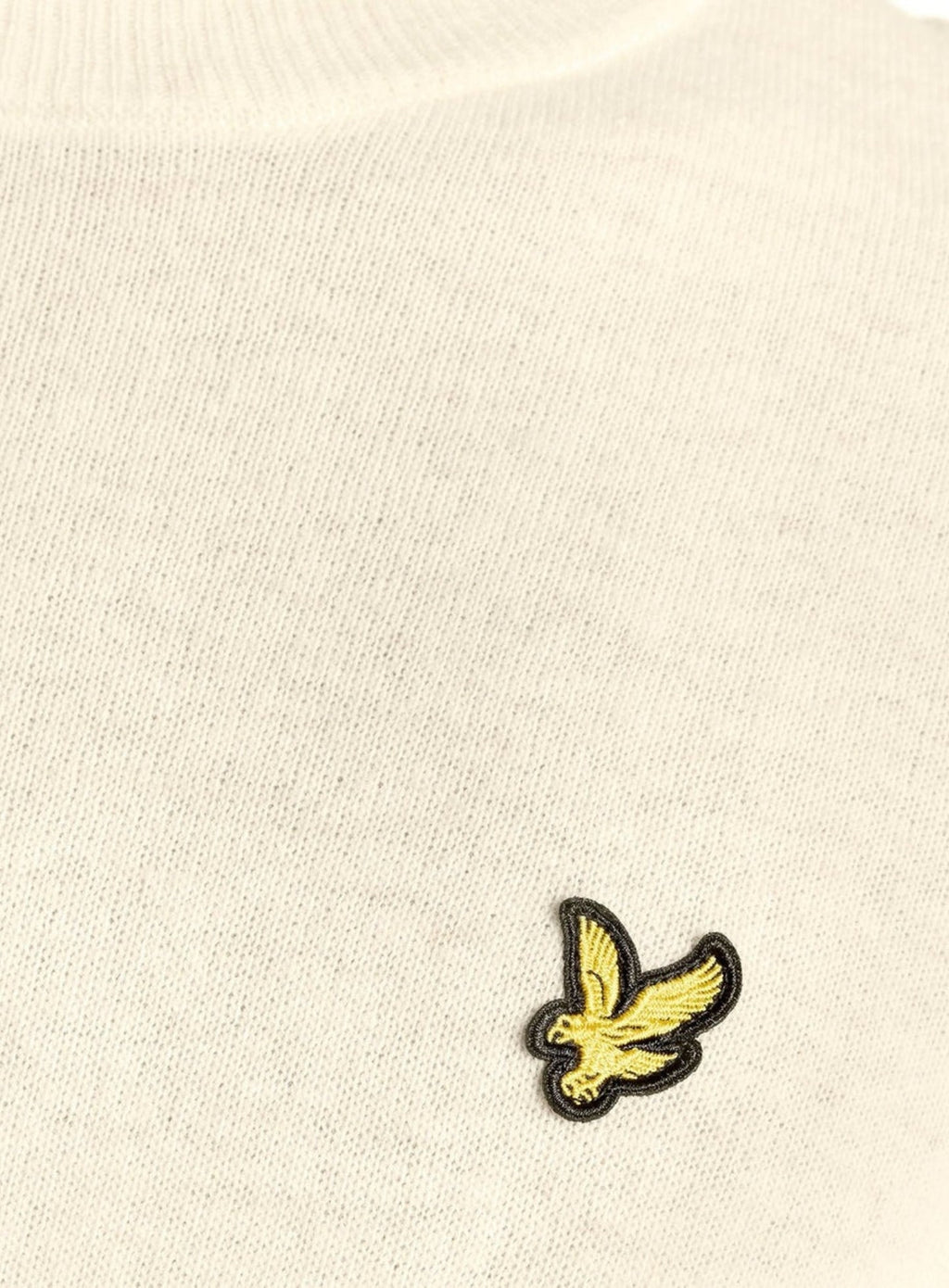 LYLE & SCOTT Lambswool Blend Crew Neck Jumper Drop Cloth Marl
