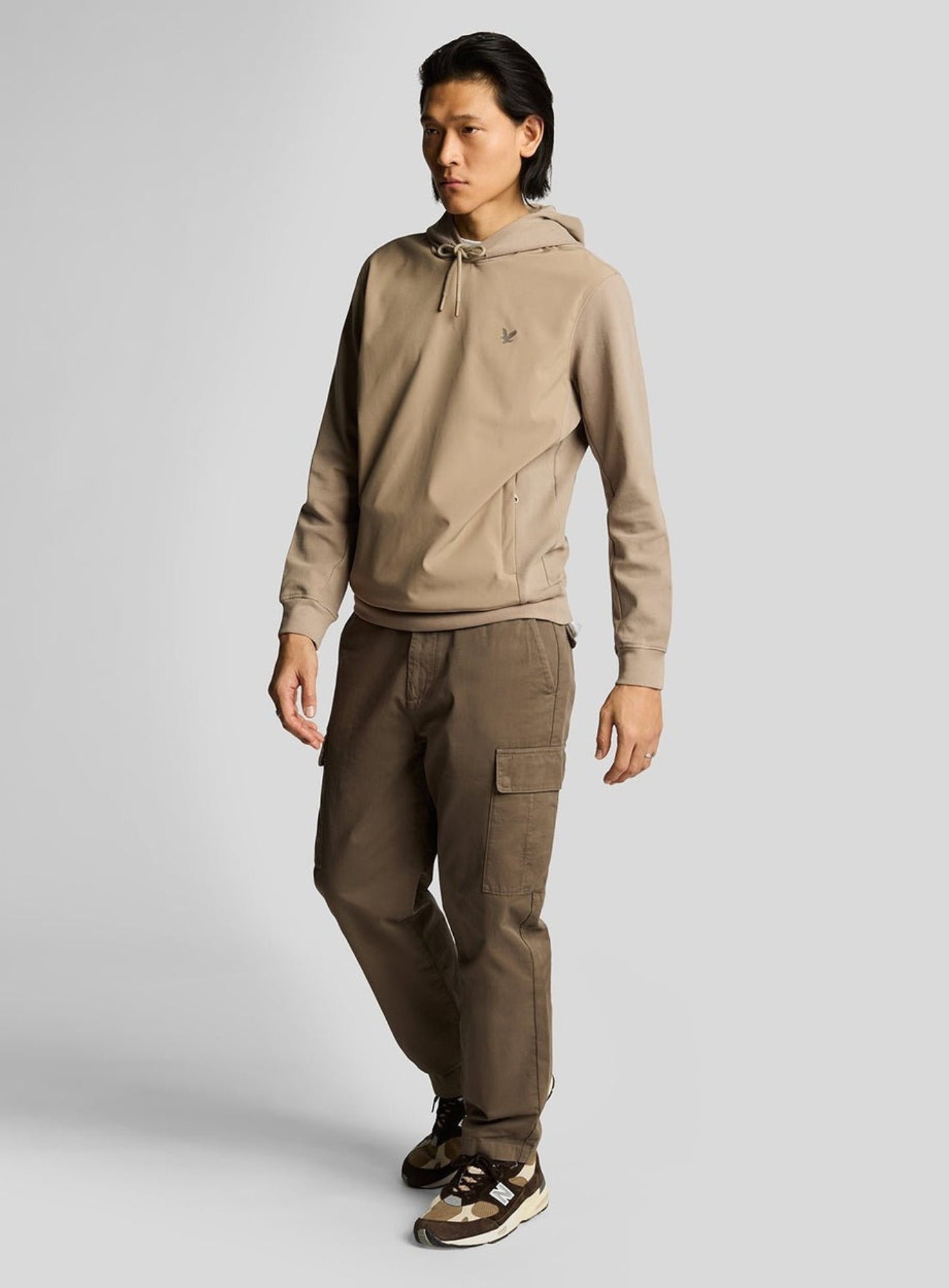 LYLE & SCOTT Cargo Pocket Trouser Khaki Ash