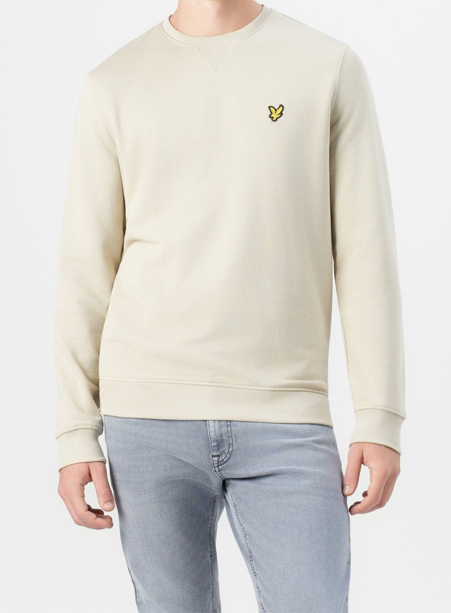 LYLE & SCOTT Crew Neck Sweatshirt Grey Taupe