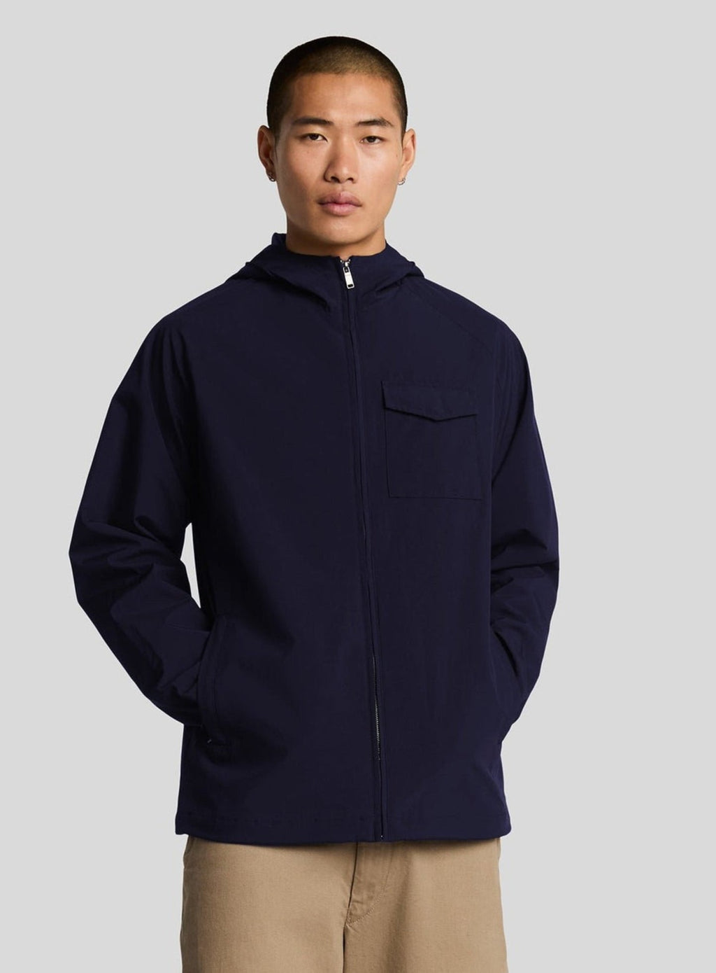 LYLE & SCOTT Hooded Transitional Jacket Dark Navy