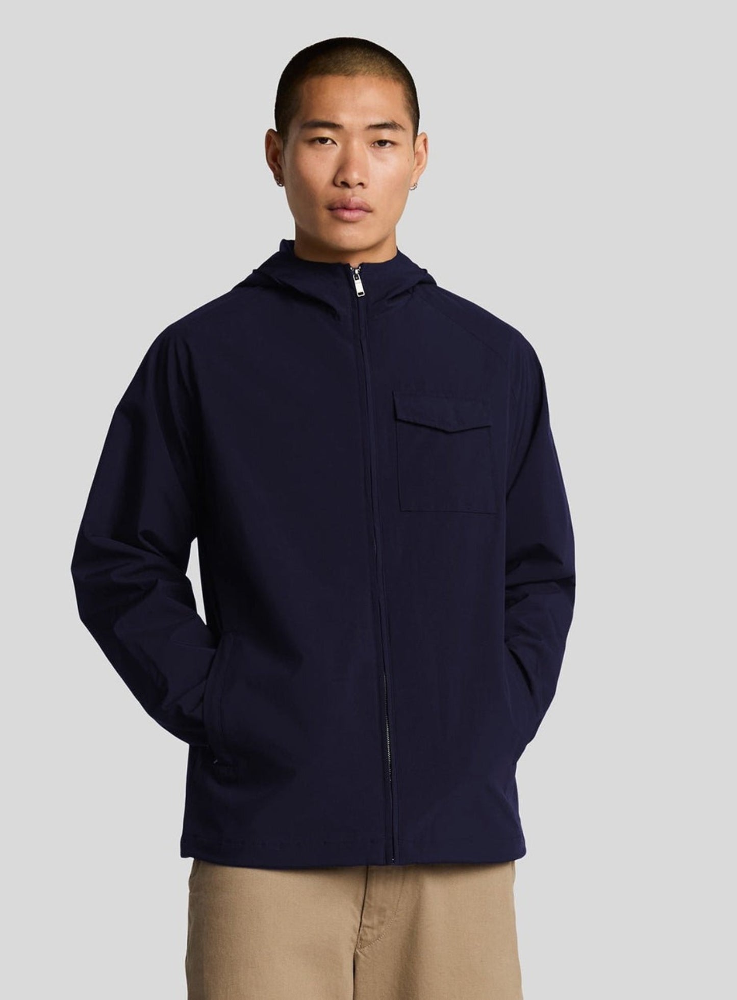 LYLE & SCOTT Hooded Transitional Jacket Dark Navy