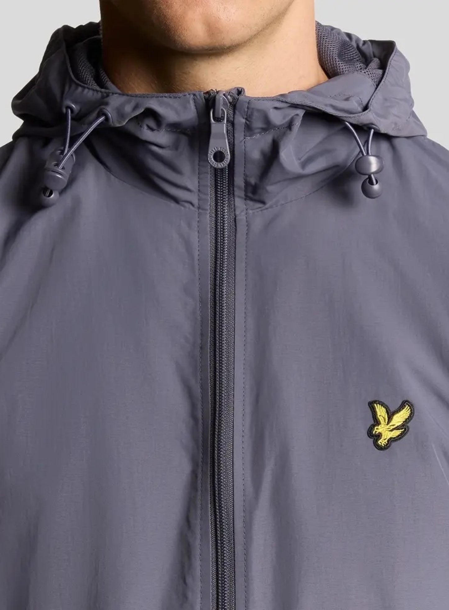 LYLE & SCOTT Zip Through Hooded Jacket Graystone