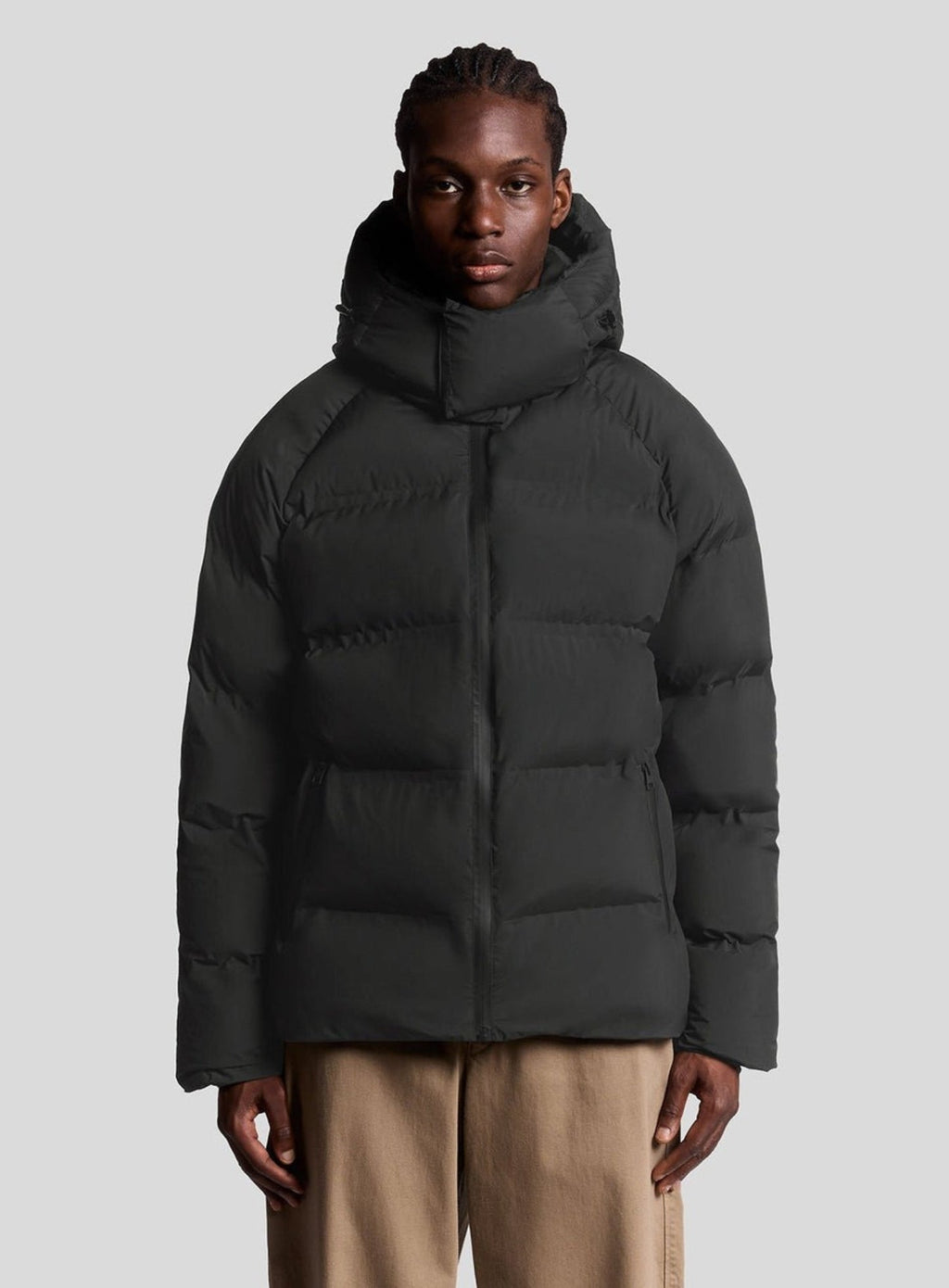 LYLE & SCOTT Welded Puffer Jacket Jet Black