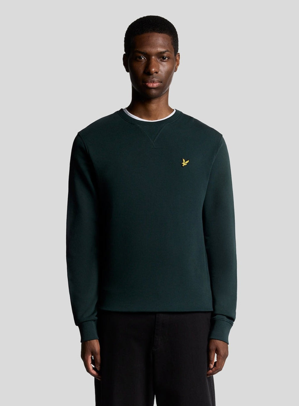 LYLE & SCOTT Crew Neck Sweatshirt Dark Green