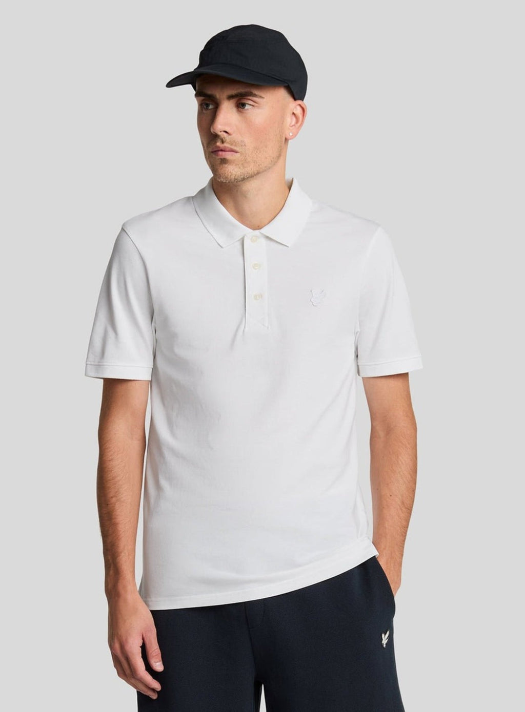 LYLE & SCOTT Stretch Polo Shirt White