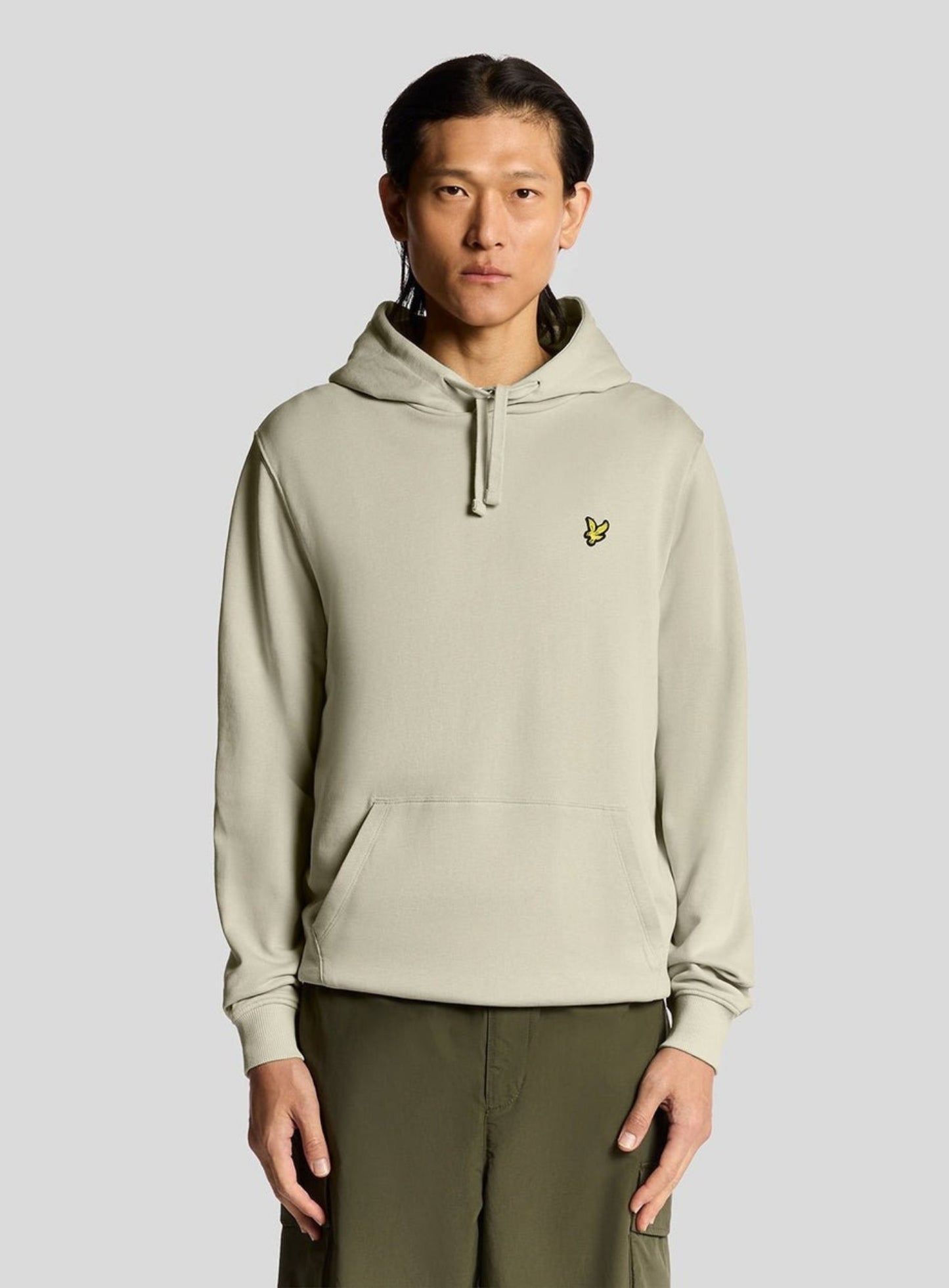 LYLE & SCOTT Pullover Hoodie Grey Taupe