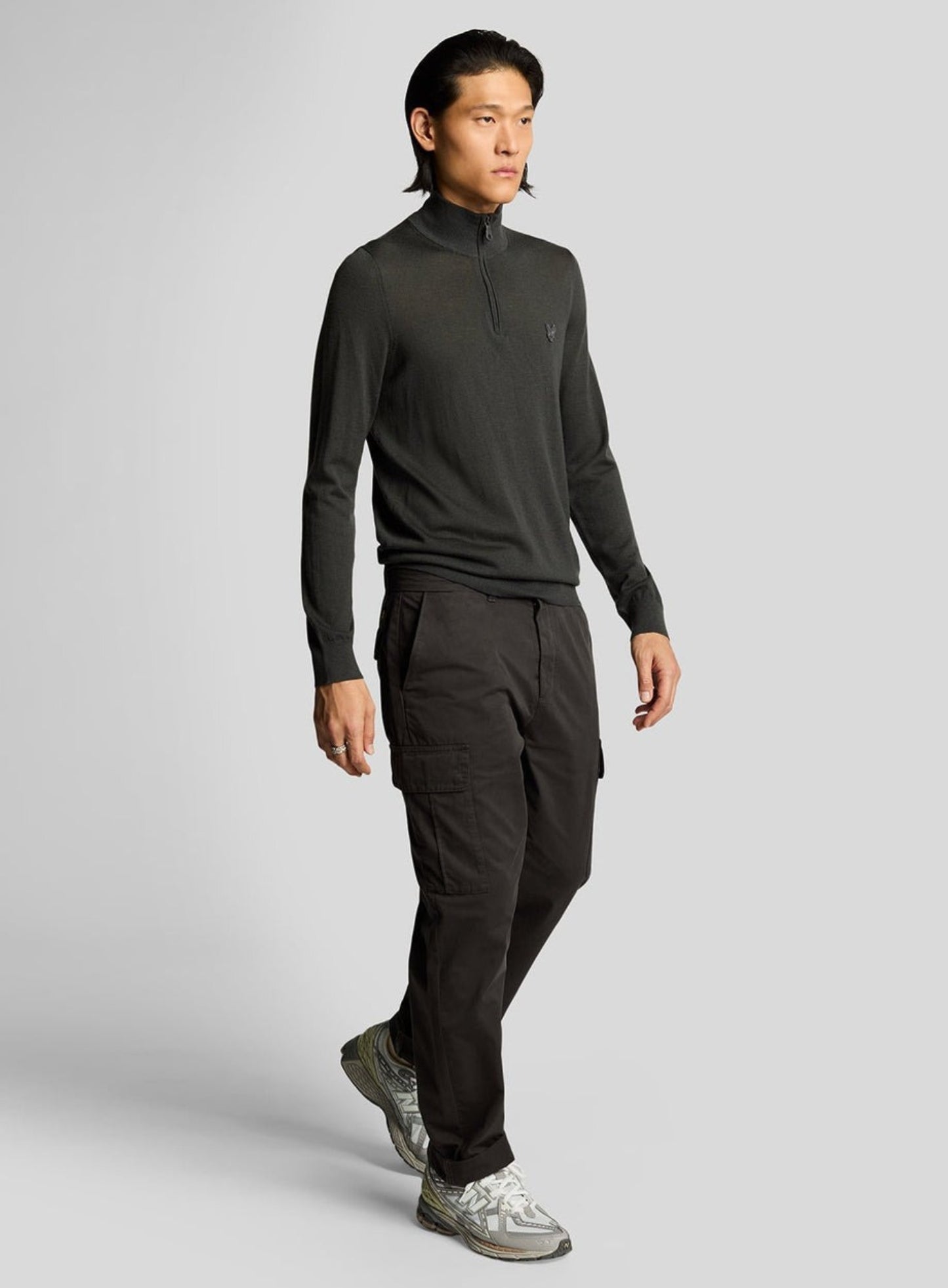 LYLE & SCOTT Cargo Pocket Trouser Gunmetal