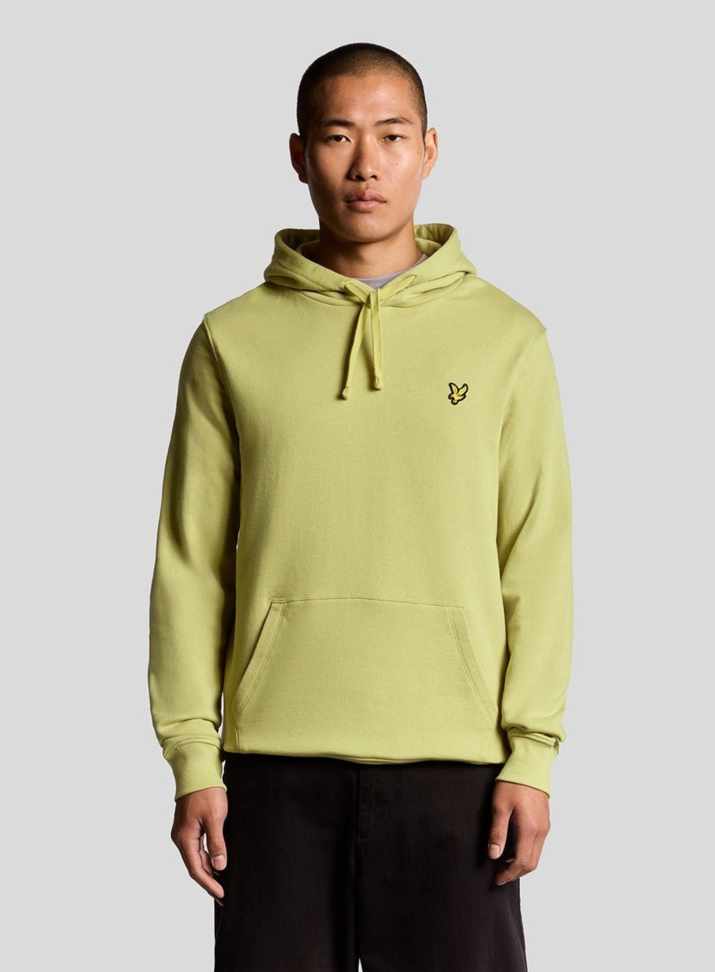 LYLE & SCOTT Loopback Cotton Hoodie Pale Willow
