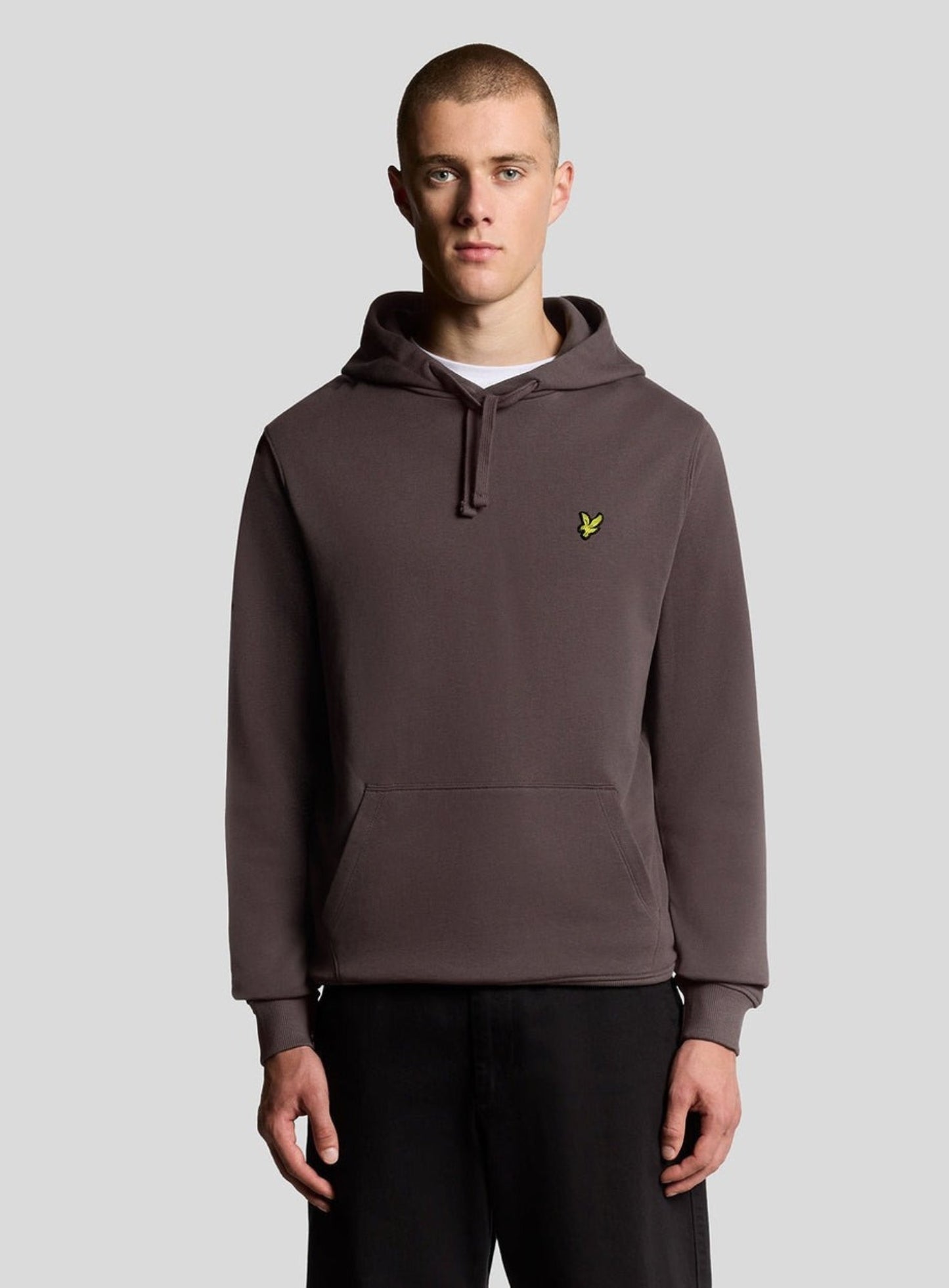 LYLE & SCOTT Pullover Hoodie Espresso