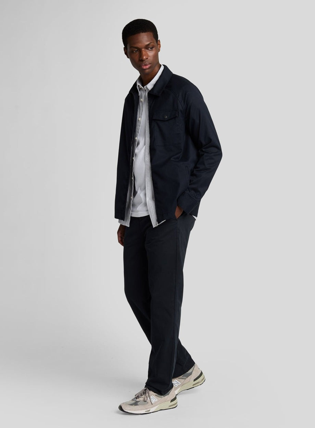 LYLE & SCOTT Drawstring Tapered Chino Jet Black