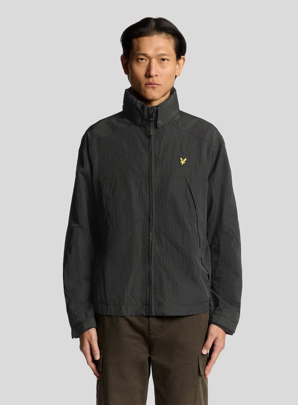 LYLE & SCOTT Fold Away Hood Jacket Black Ice