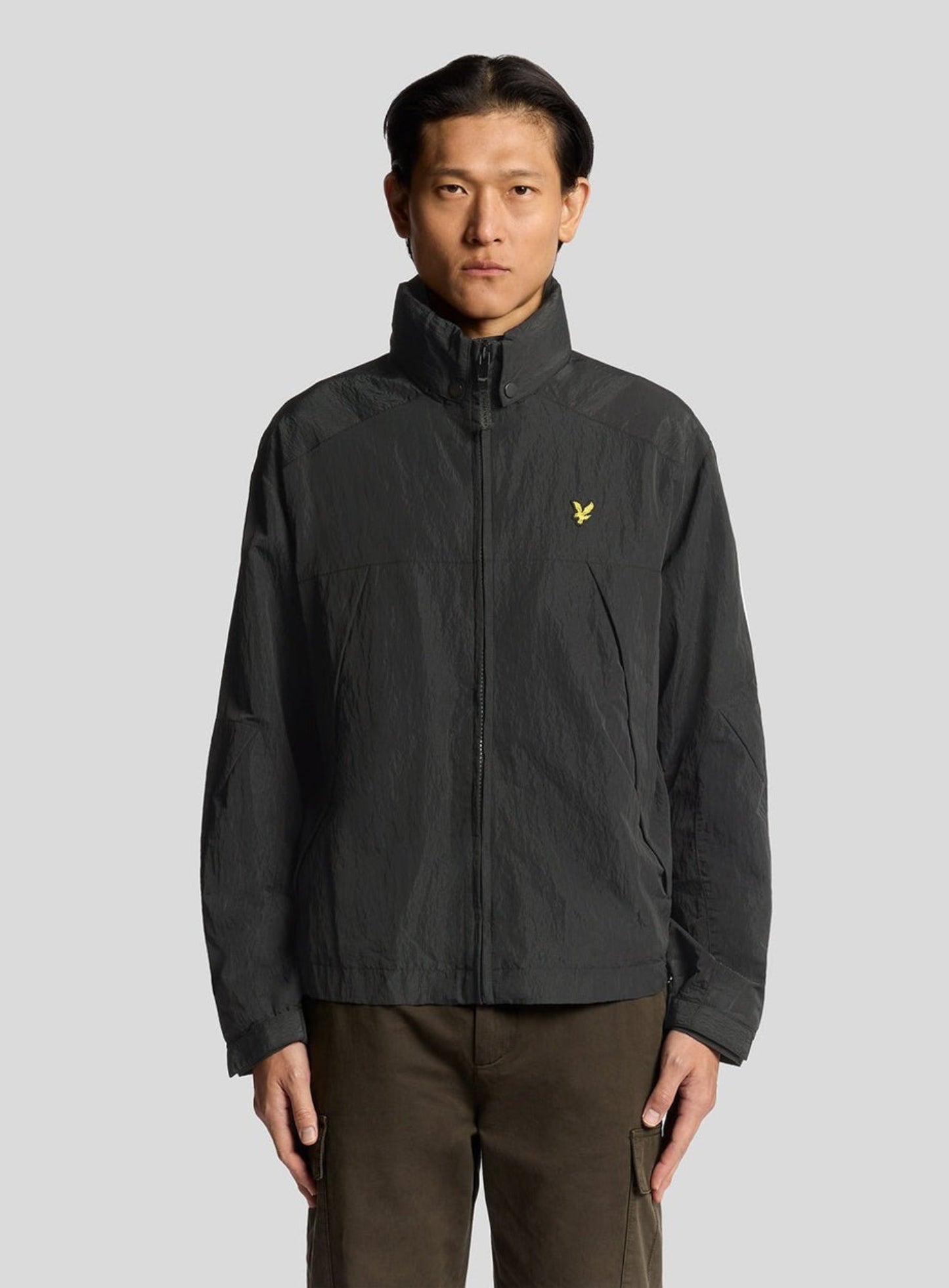 LYLE & SCOTT Fold Away Hood Jacket Black Ice
