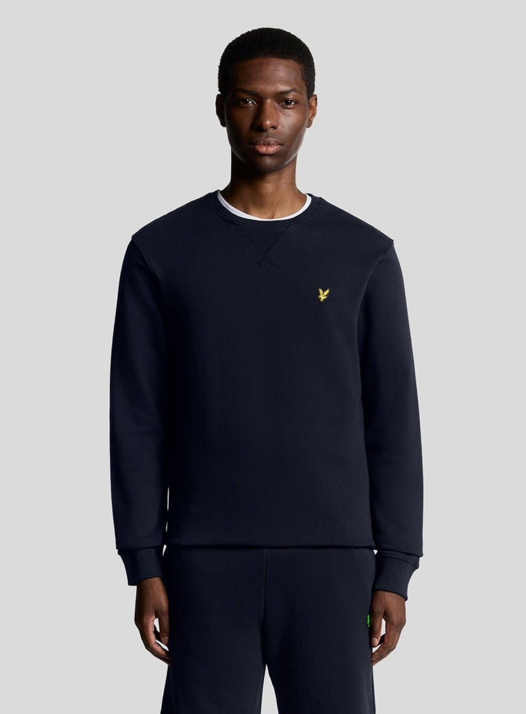 LYLE & SCOTT Crew Neck Sweatshirt Dark Navy