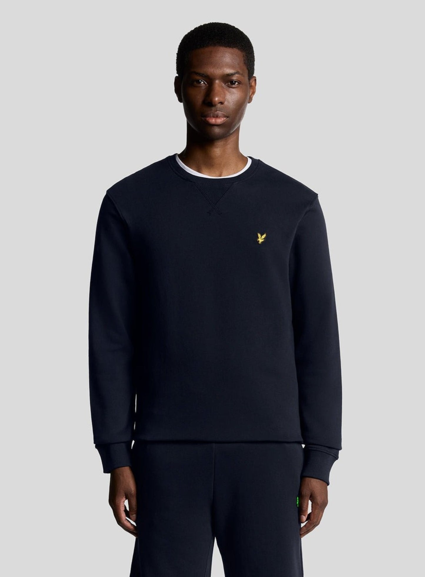 LYLE & SCOTT Crew Neck Sweatshirt Dark Navy