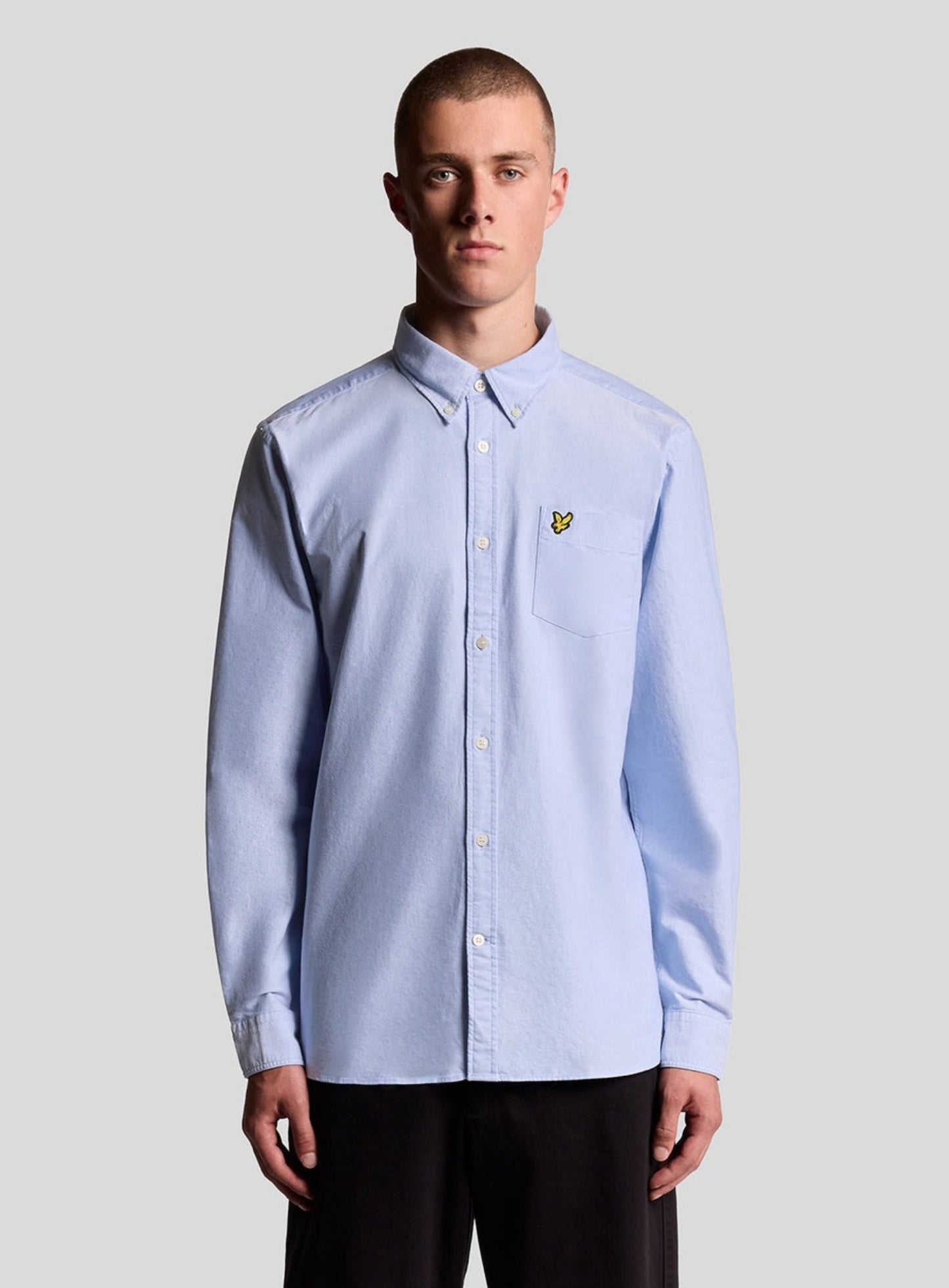 LYLE & SCOTT Plain Oxford Shirt Riviera
